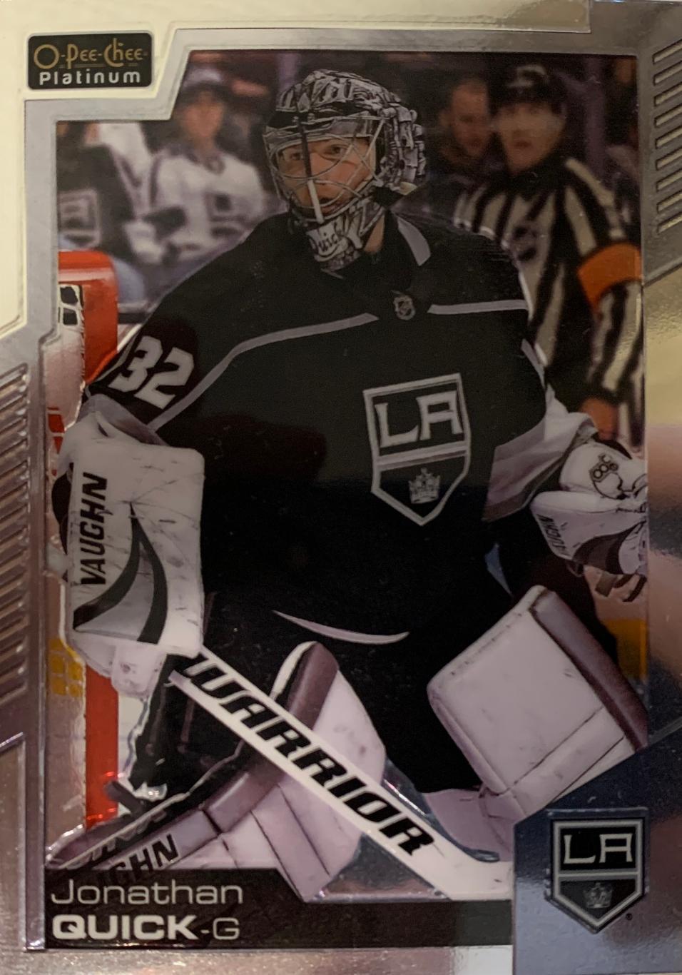 Хоккей, Карточка Jonathan Quick-Джонатан Куик Los Angeles Kings - Кингз НХЛ/NHL