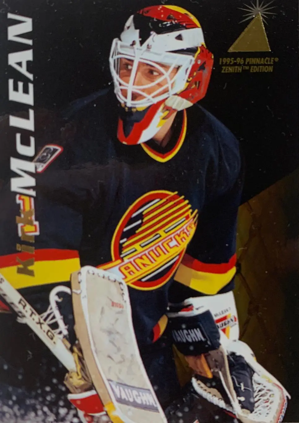 Хоккей.Карточка Kirk McLean - Кирк Маклин Vancouver Canucks - Ванкувер НХЛ/NHL