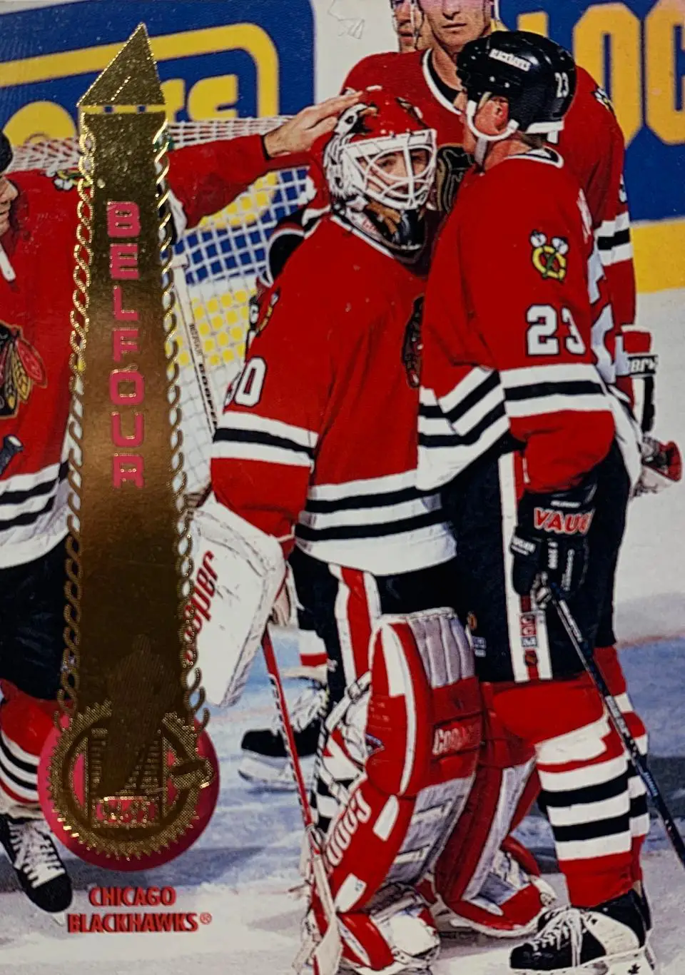 Хоккей. Карточка Ed Belfour - Эд Бельфор Chicago Blackhawks - Чикаго НХЛ/NHL