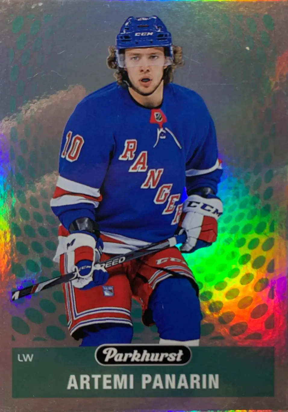 Хоккей. Карточка Артемий Панарин (New York Rangers, Витязь/СКА/Ак Барс) НХЛ, КХЛ