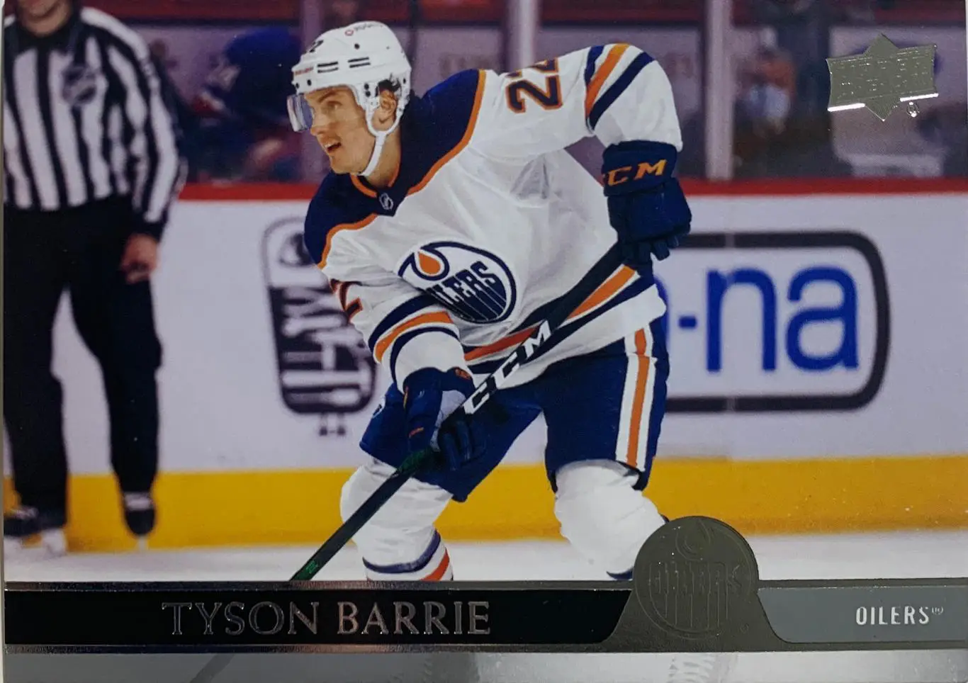 Хоккей. Карточка Tyson Barrie - Тайсон Бэрри Edmonton Oilers - Эдмонтон НХЛ/NHL