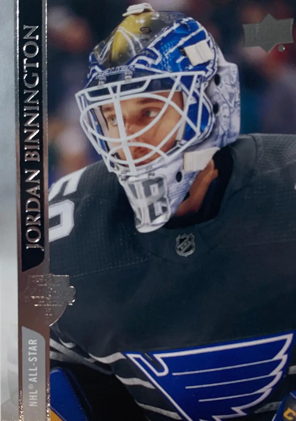 Хоккей. Карточка Jordan Binnington - Джордан Биннингтон St. Louis Blues НХЛ/NHL