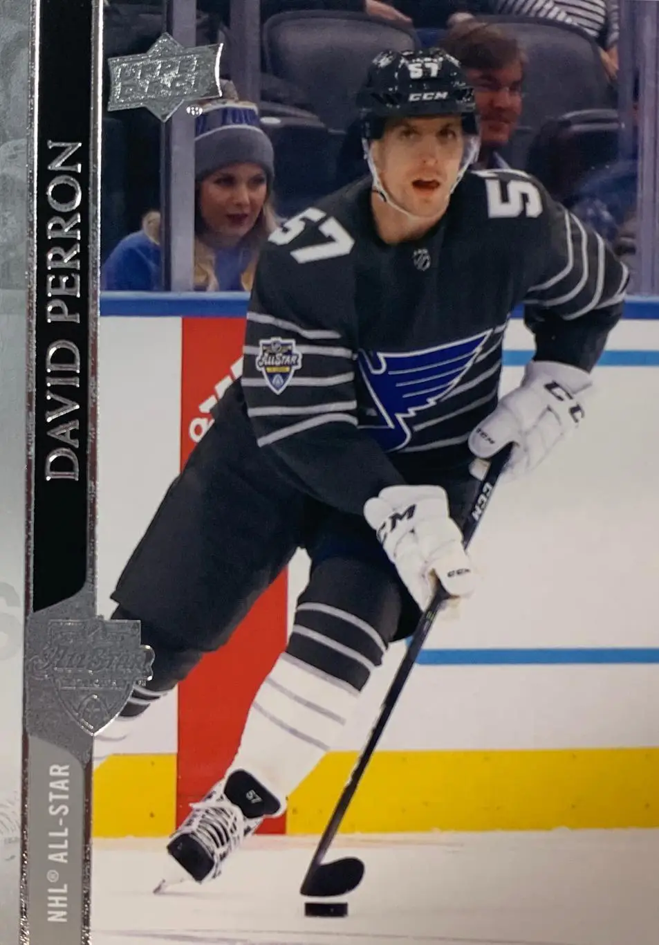 Хоккей Карточка David Perron-Давид Перрон St. Louis Blues-Сент-Луис Блюз НХЛ/NHL