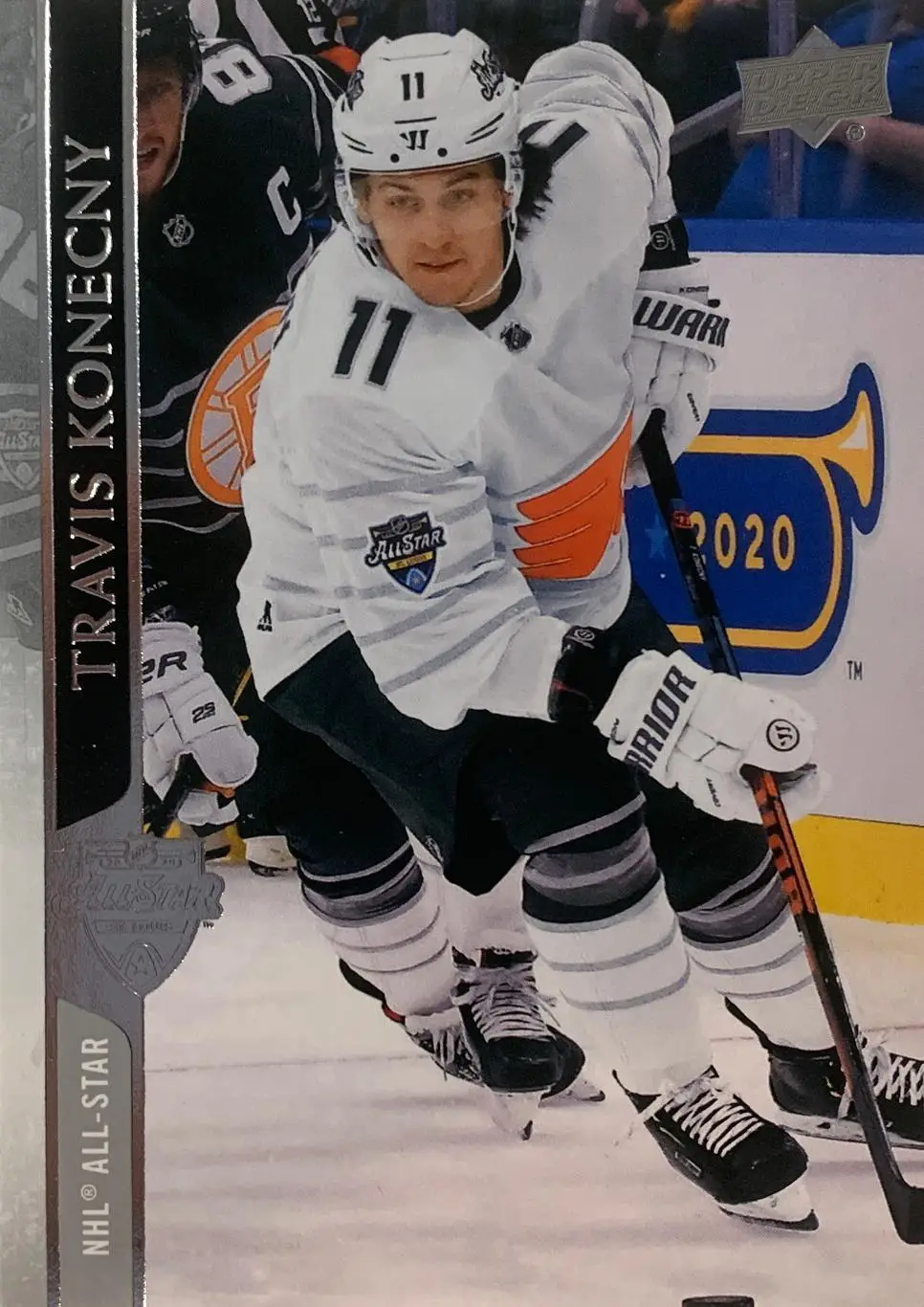 Хоккей. Карточка Travis Konecny - Трэвис Конекни Philadelphia Flyers НХЛ/NHL