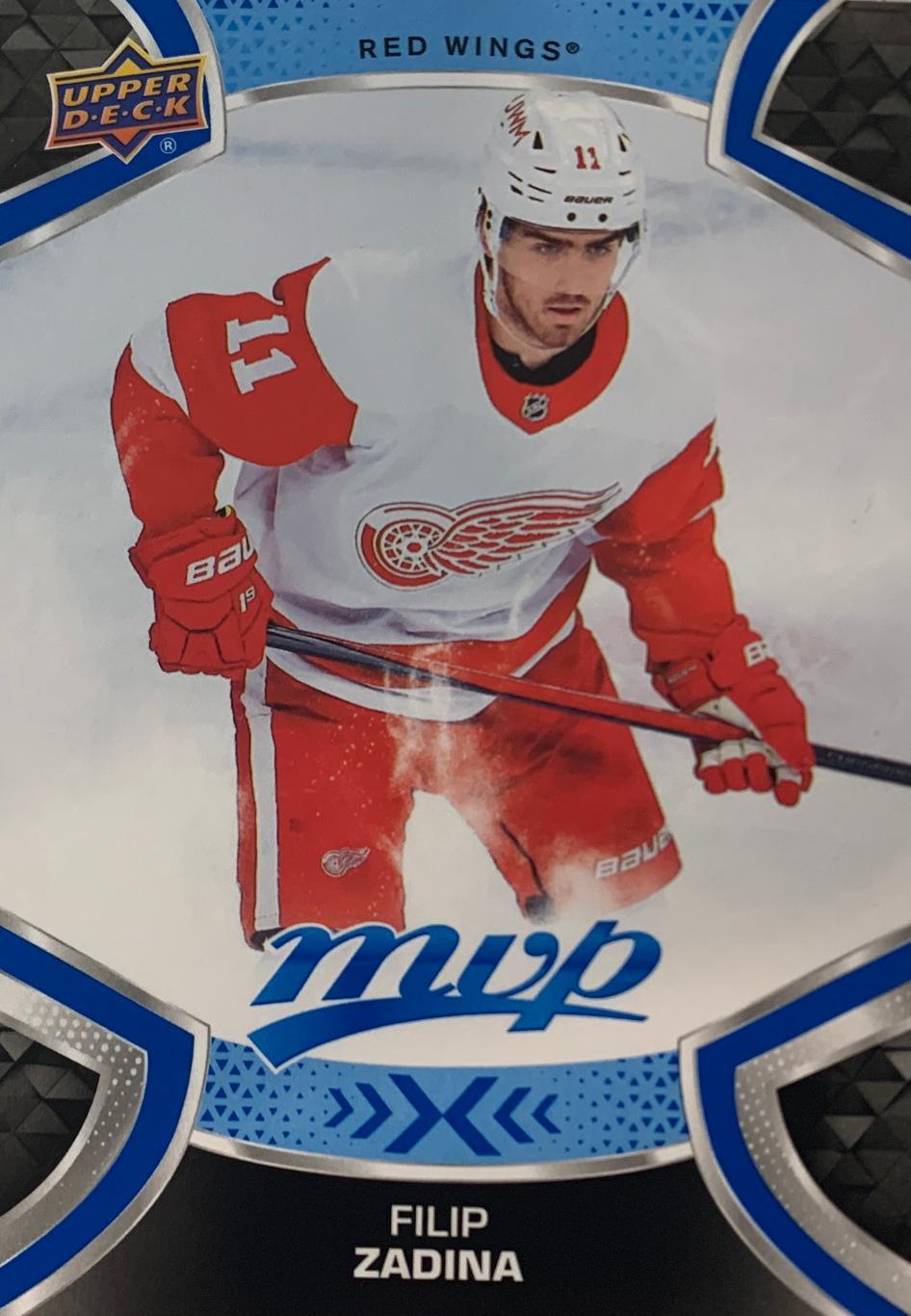 Хоккей. Карточка Filip Zadina - Филип Задина Detroit Red Wings/Детройт НХЛ/NHL