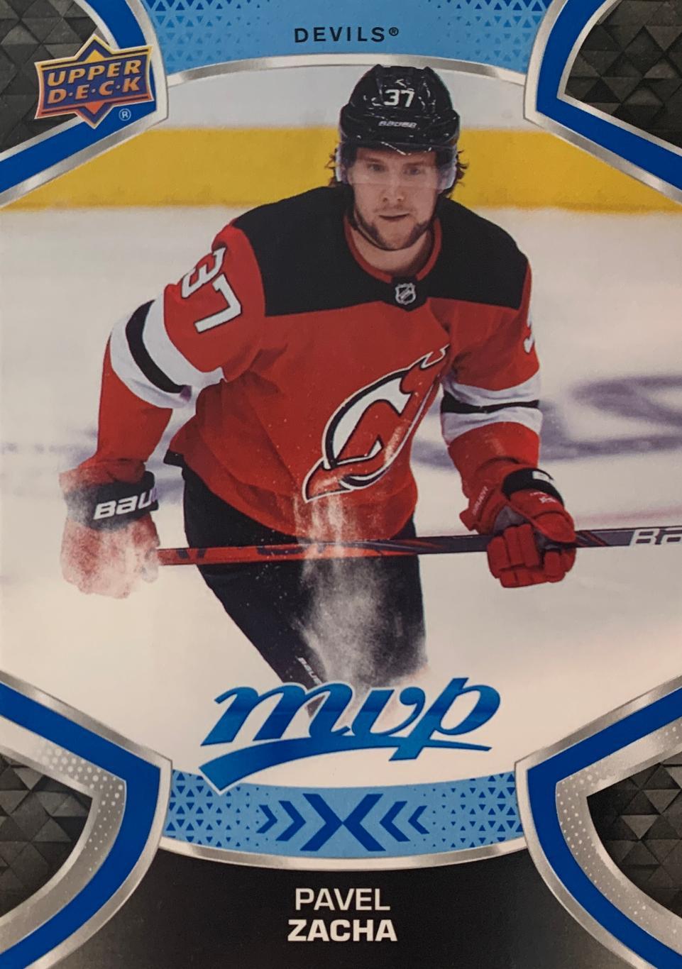 Хоккей. Карточка Pavel Zacha - Павел Заха New Jersey Devils - Нью-Джерси НХЛ/NHL