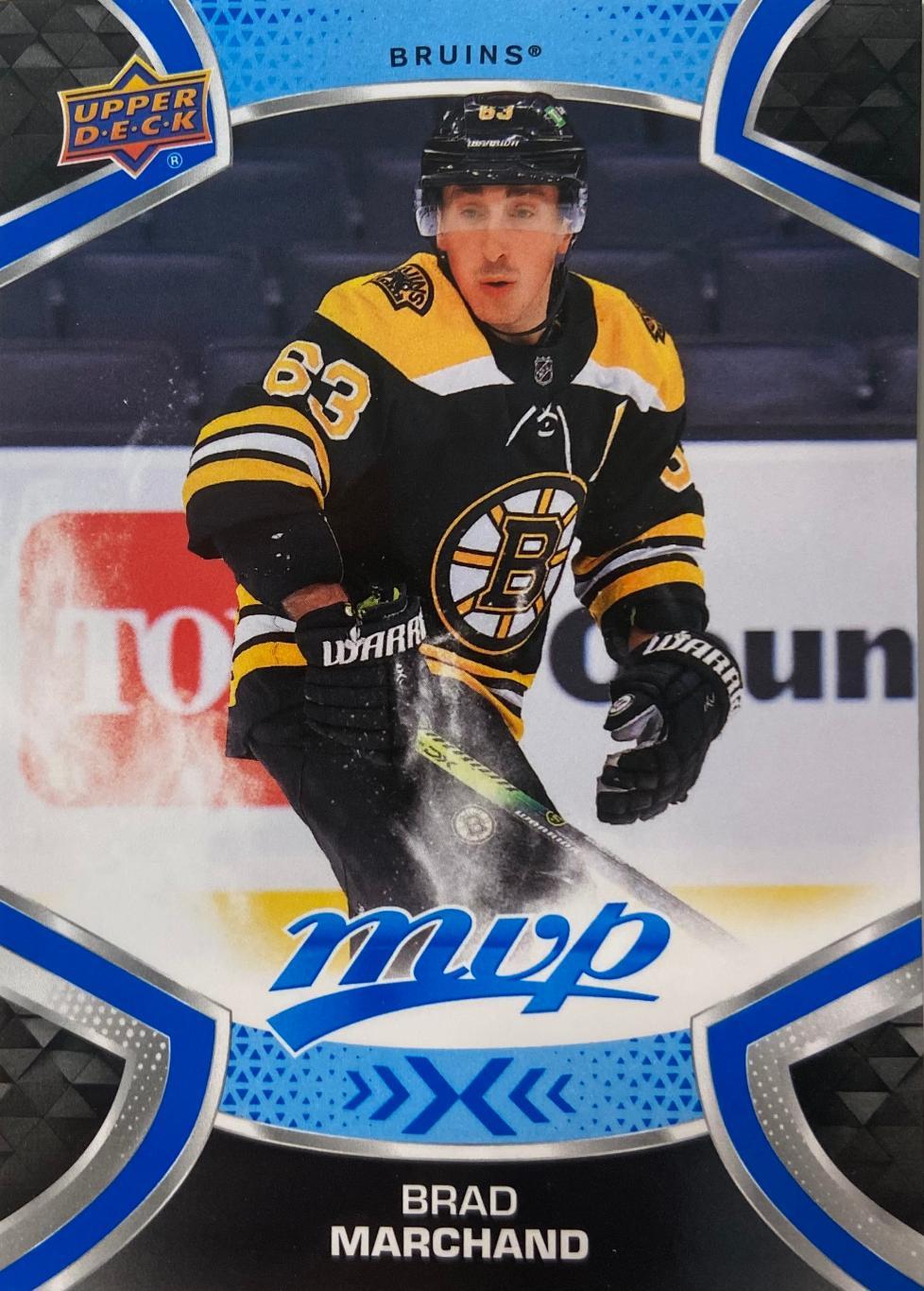 Хоккей. Карточка Brad Marchand - Брэд Маршанд Boston Bruins/Бостон НХЛ/NHL