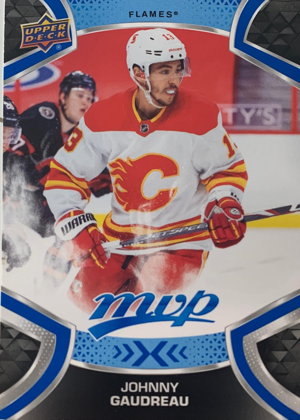 Хоккей. Карточка Johnny Gaudreau - Джонни Годро Calgary Flames - Калгари НХЛ/NHL