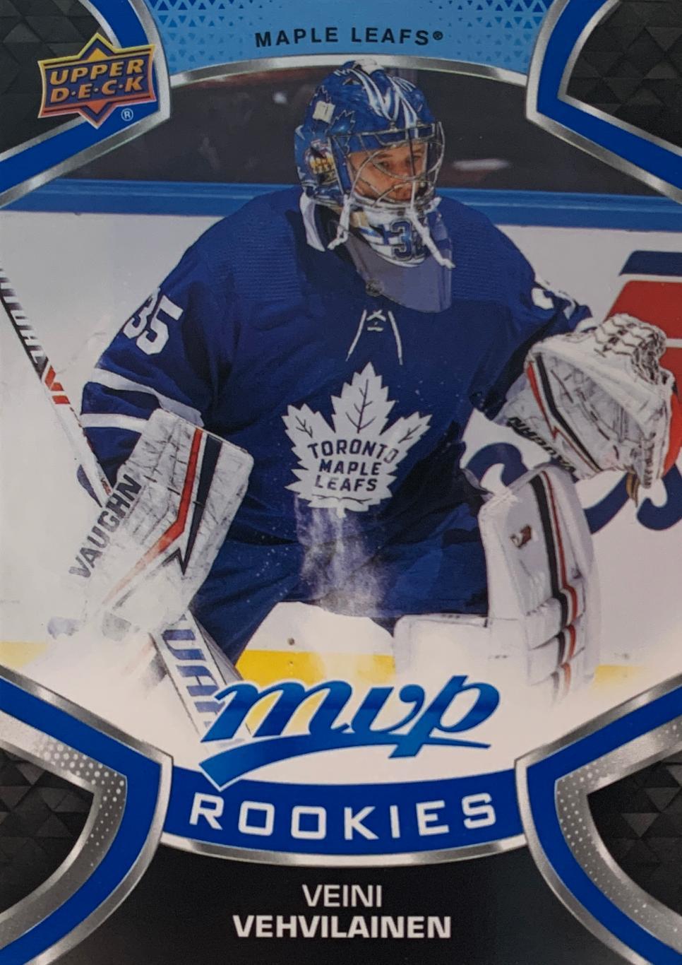 Карточка Veini Vehvilainen- Вейни Вехвиляйне Toronto Maple Leafs-Торонто НХЛ/NHL