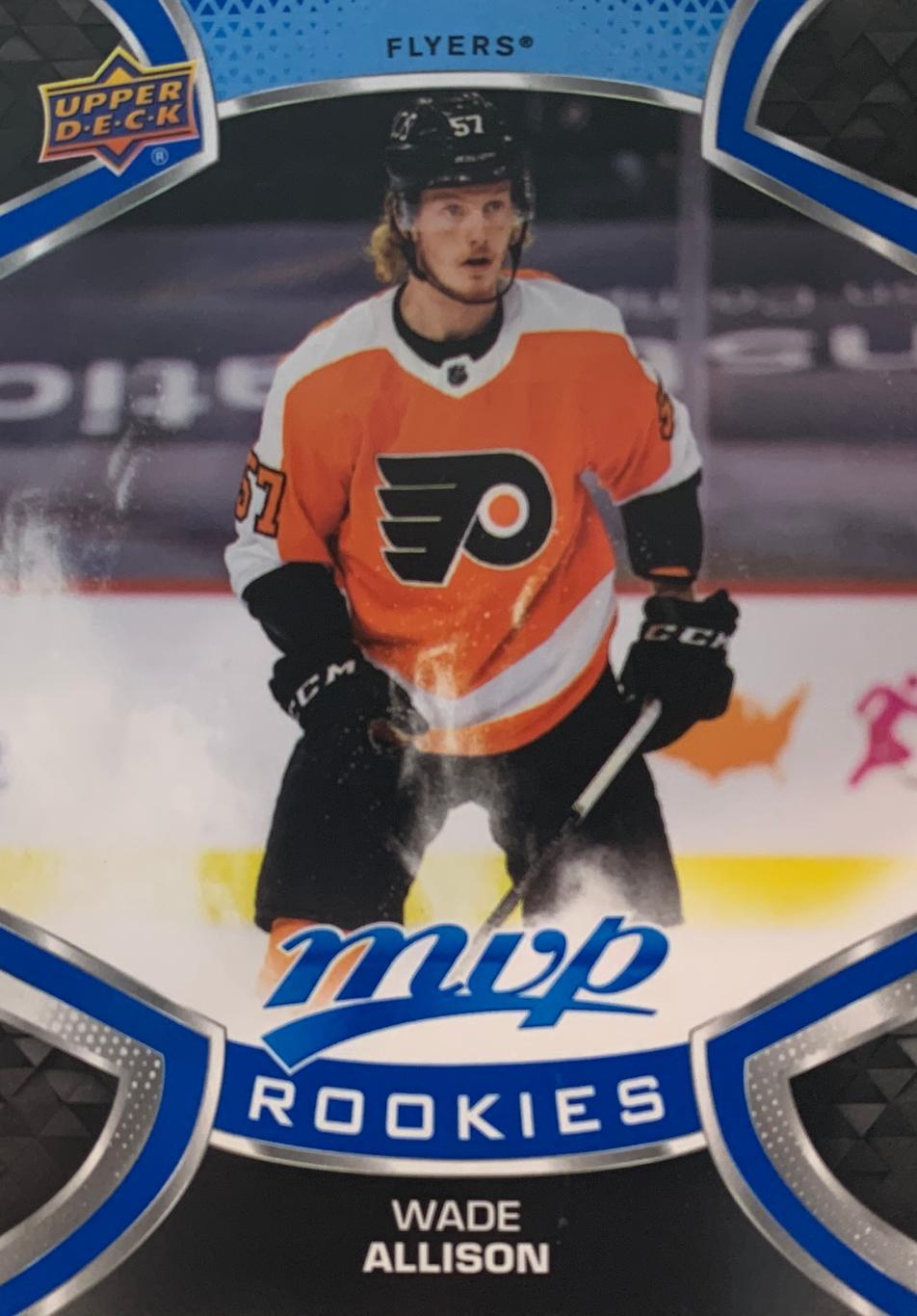 Хоккей. Карточка Wade Allison- Уэйд Элли Philadelphia Flyers-Филадельфия НХЛ/NHL
