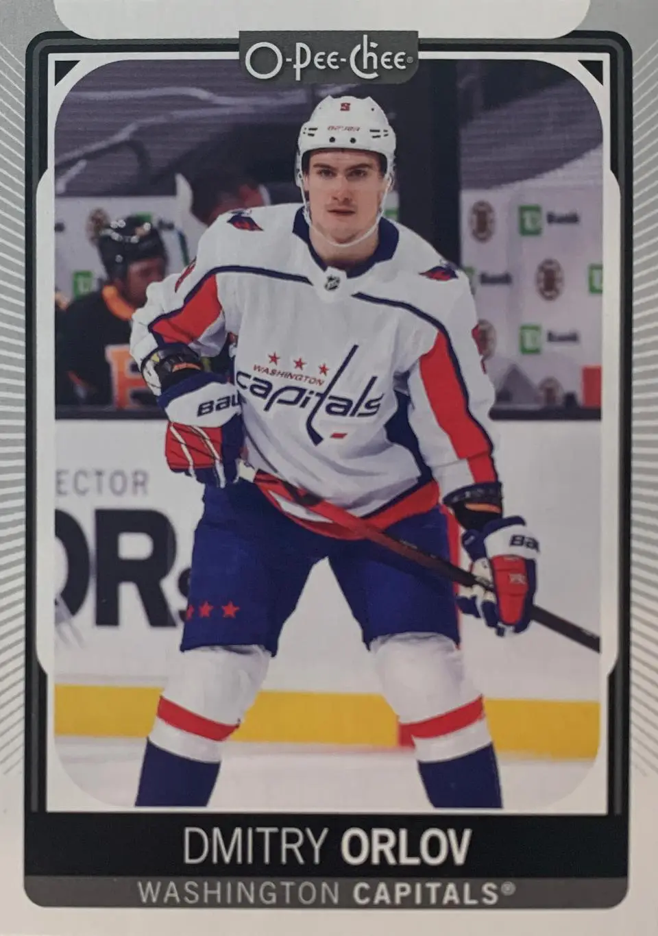 Хоккей Карточка Дмитрий Орлов Washington Capitals, Металлург Новокузнецк НХЛ/КХЛ