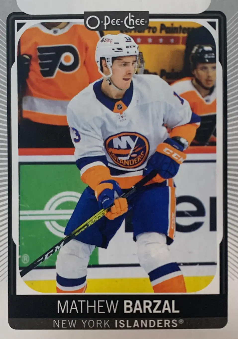 Хоккей, Карточка Mathew Barzal -Мэтью Барзал New York Islanders-Нью-Йорк НХЛ/NHL