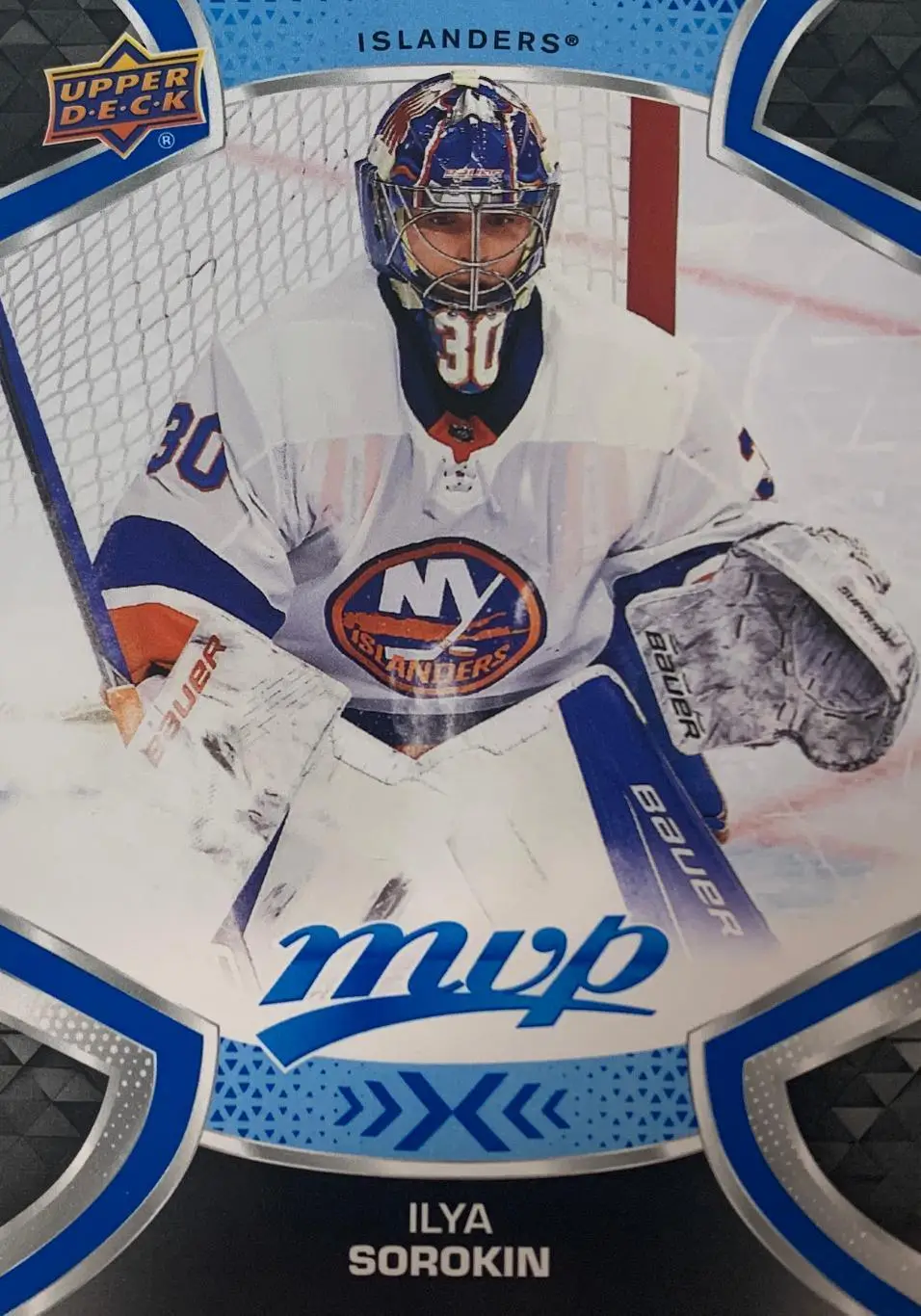 Хоккей. Карточка. Илья Сорокин ЦСКА Москва, New York Islanders-Айлендерс НХЛ/NHL