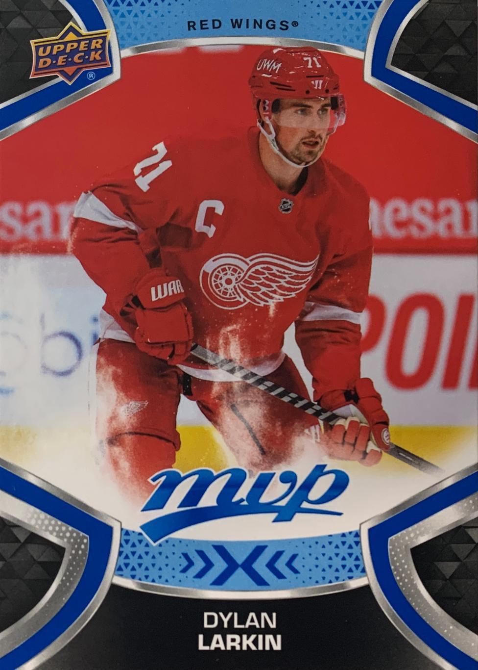 Хоккей. Карточка Dylan Larkin - Дилан Ларкин Detroit Red Wings/Детройт НХЛ/NHL