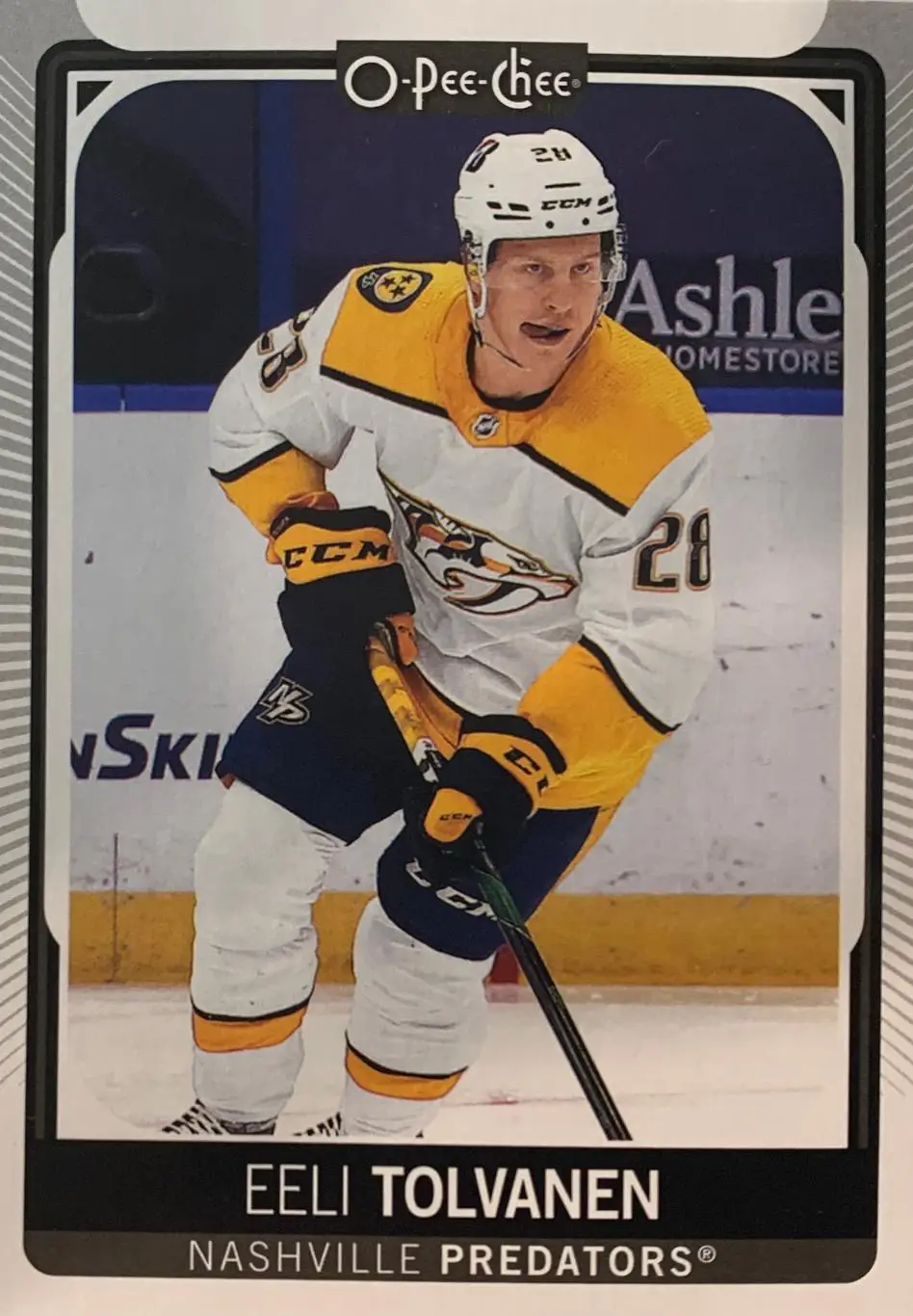 Хоккей. Карточка Eeli Tolvanen-Эели Толванен Nashville Predators-Нэшвилл НХЛ/NHL