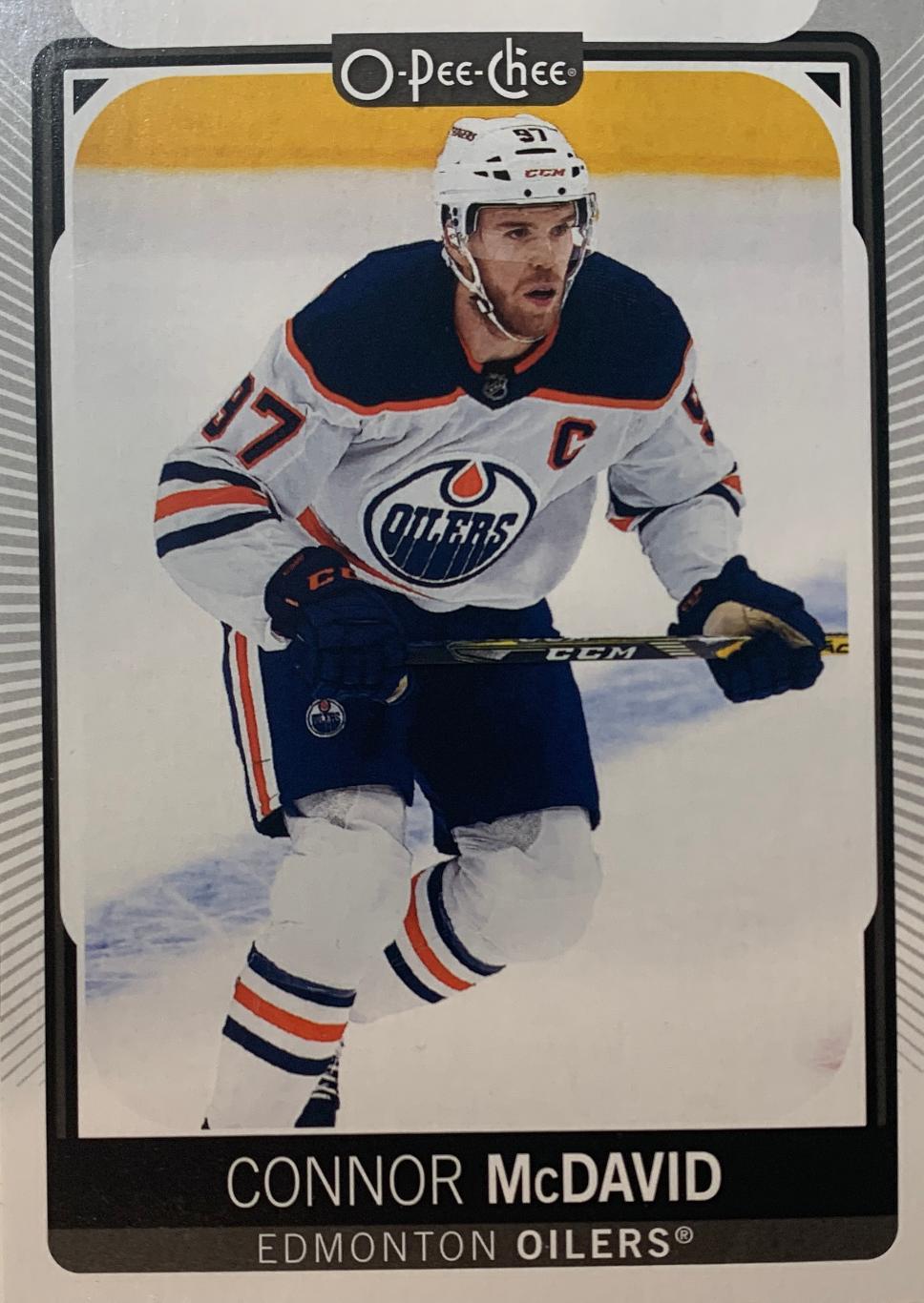 Хоккей. Connor McDavid - Коннор Макдэвид Edmonton Oilers - Эдмонтон НХЛ/NHL