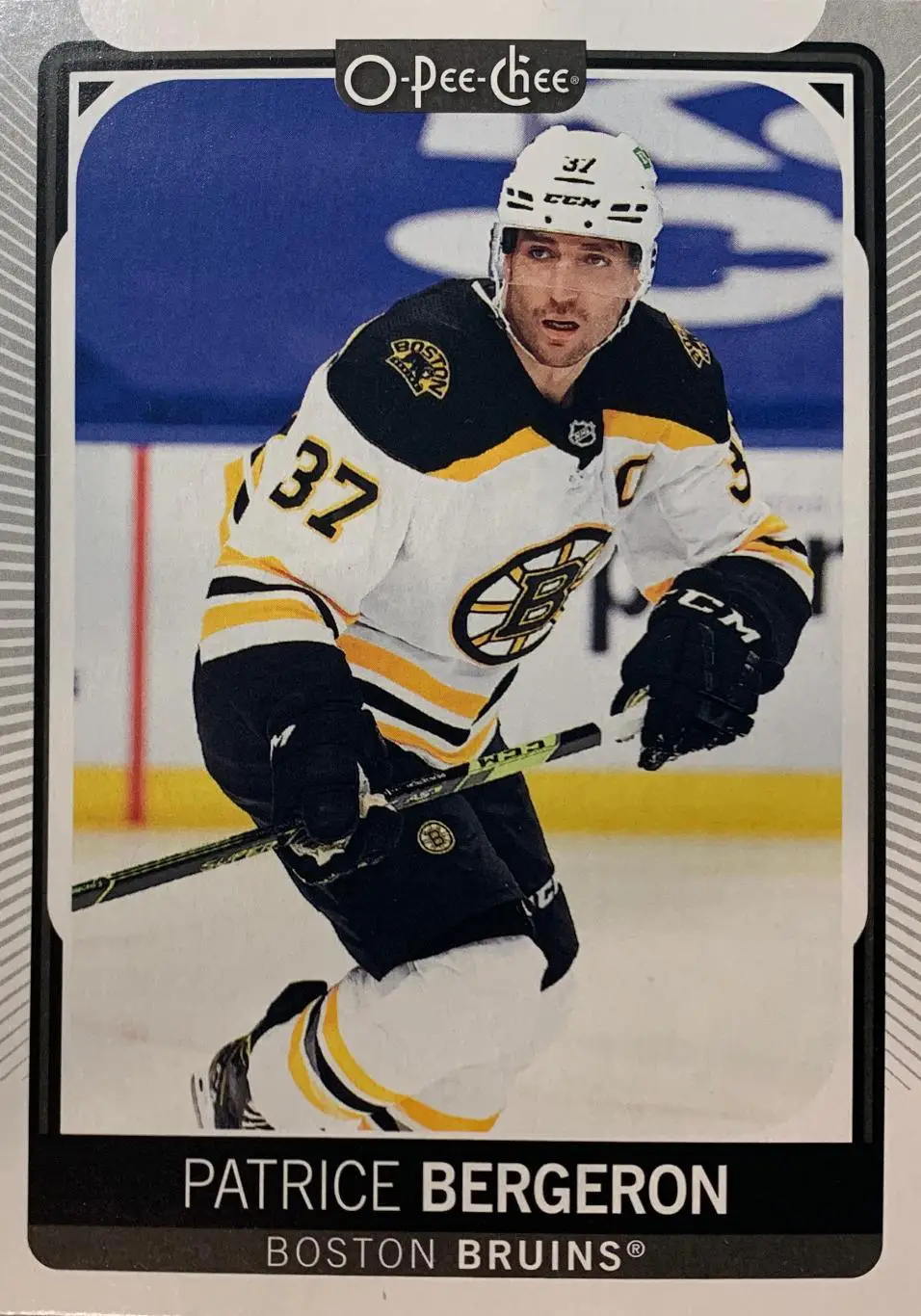 Хоккей. Карточка Patrice Bergeron - Патрис Бержерон Boston Bruins-Бостон НХЛ/NHL