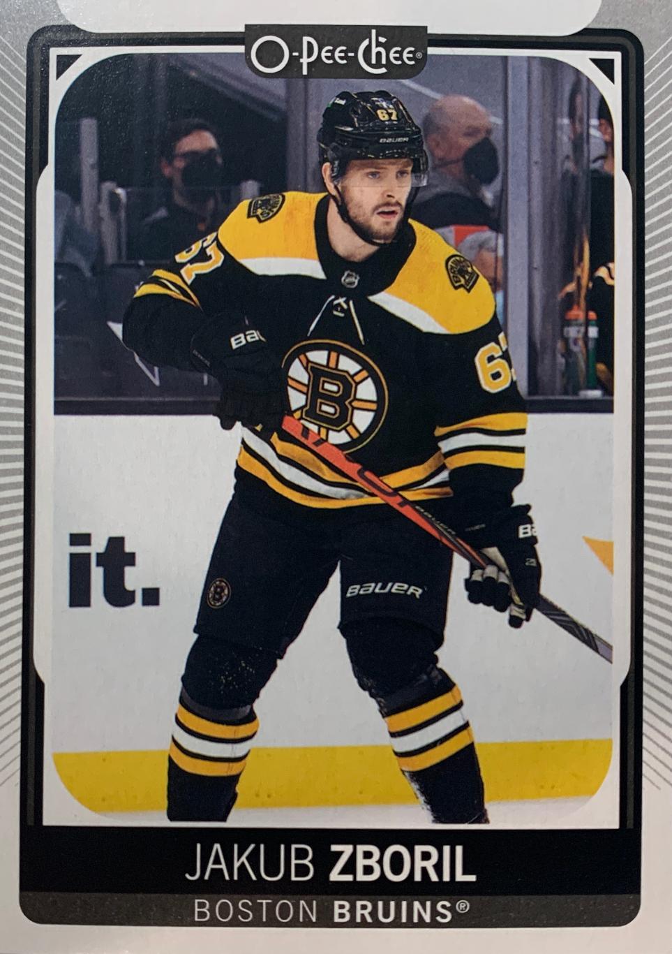 Хоккей. Карточка Jakub Zboril-Якуб Зборжил Boston Bruins - Бостон Брюинз НХЛ/NHL