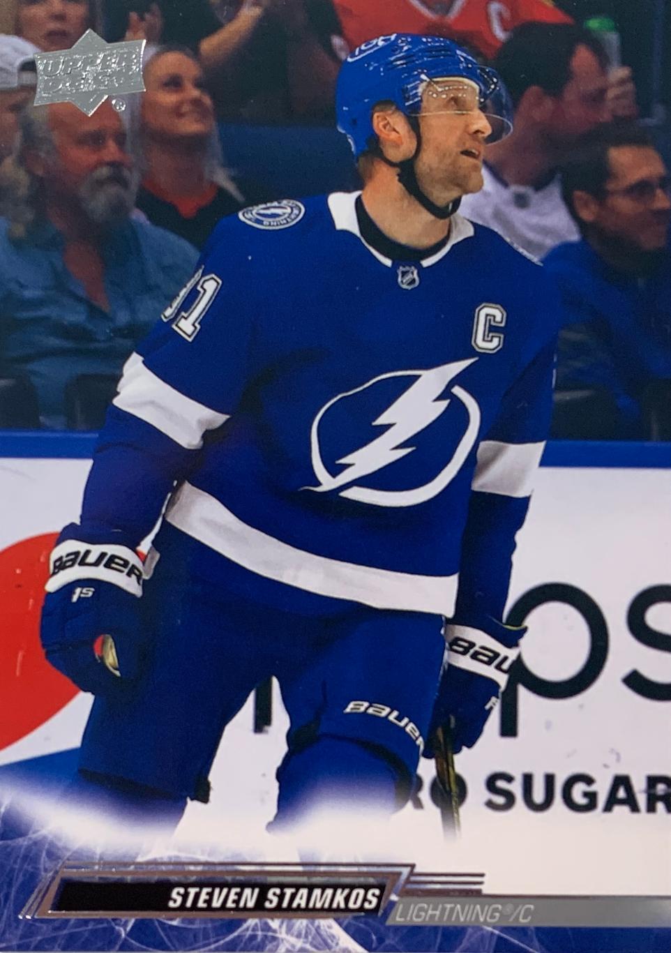 Хоккей; Карточка Steven Stamkos - Стивен Стэмкос Tampa Bay Lightning НХЛ/NHL