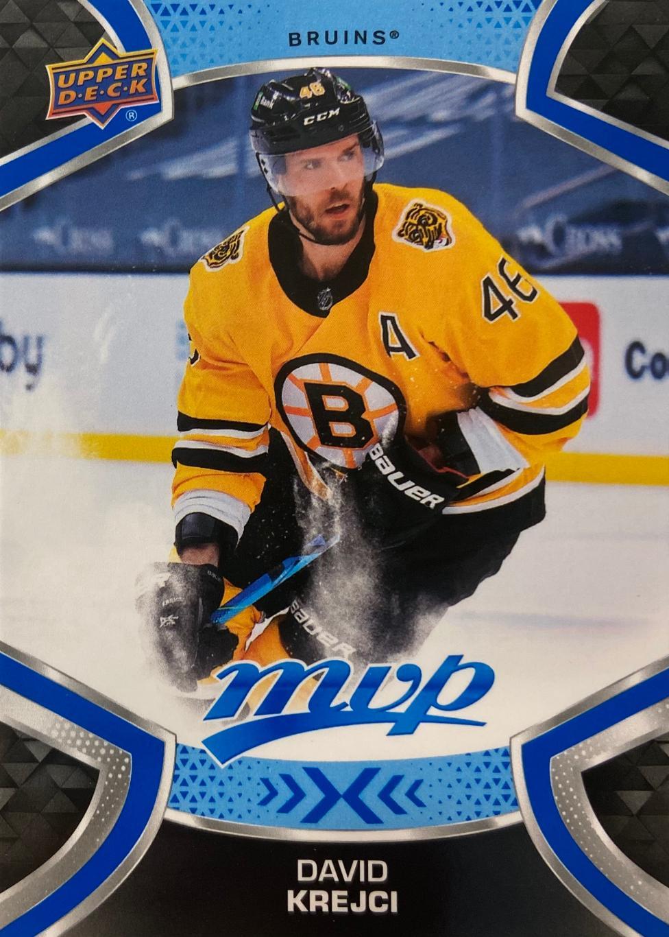Хоккей. Карточка David Krejci - Давид Крейчи Boston Bruins/Бостон НХЛ/NHL