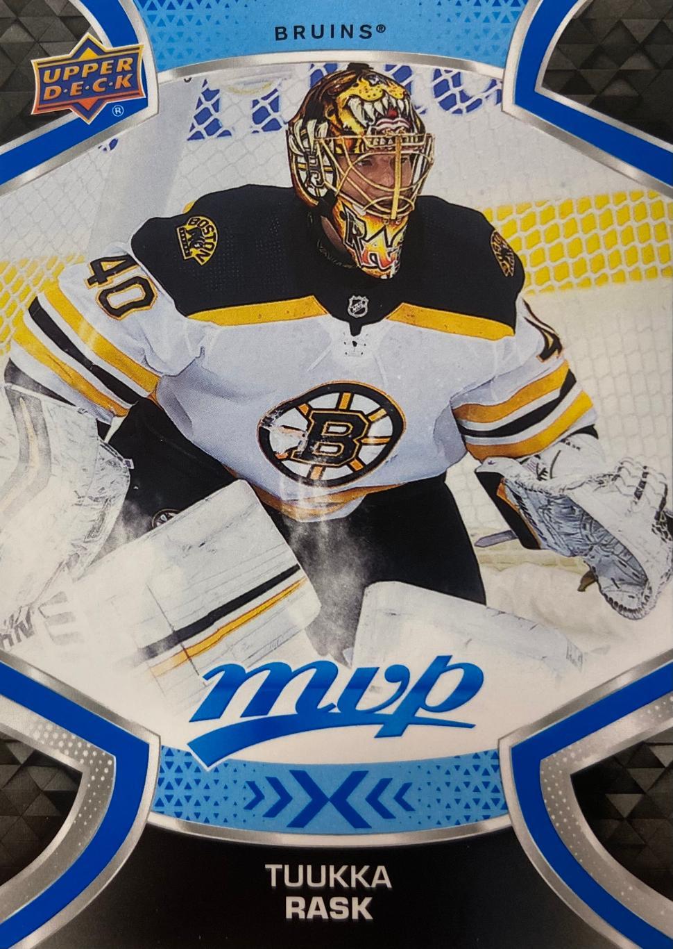 Хоккей. Карточка Tuukka Rask - Туукка Раск Boston Bruins/Бостон НХЛ/NHL