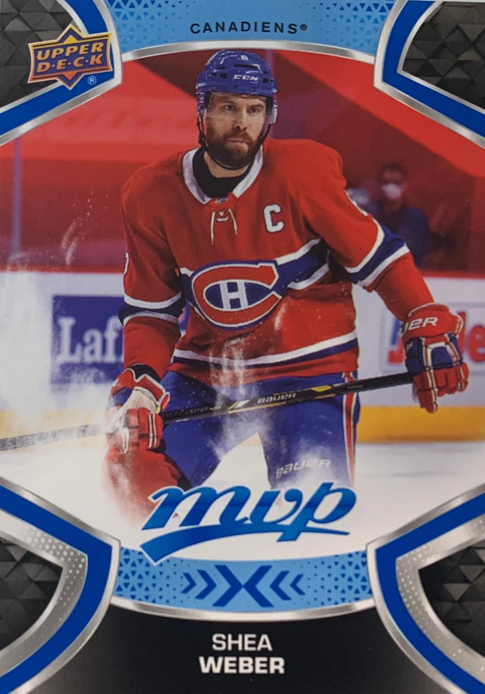 Хоккей. Карточка Shea Weber - Ши Уэбер Montreal Canadiens - Монреаль НХЛ/NHL