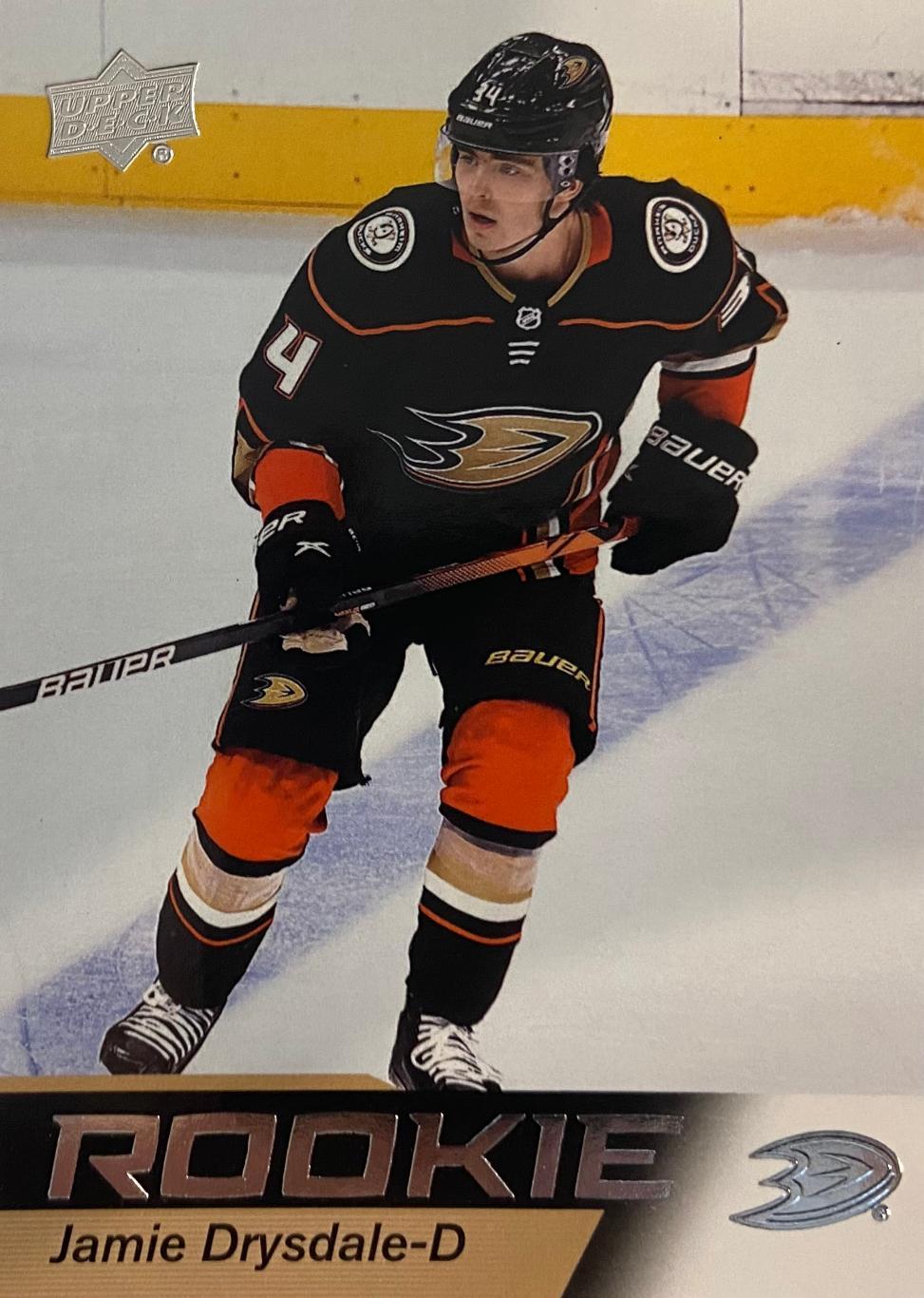 Карточка Jamie Drysdale - Джейми Драйсдейл Anaheim Ducks - Анахайм Дакс НХЛ NHL