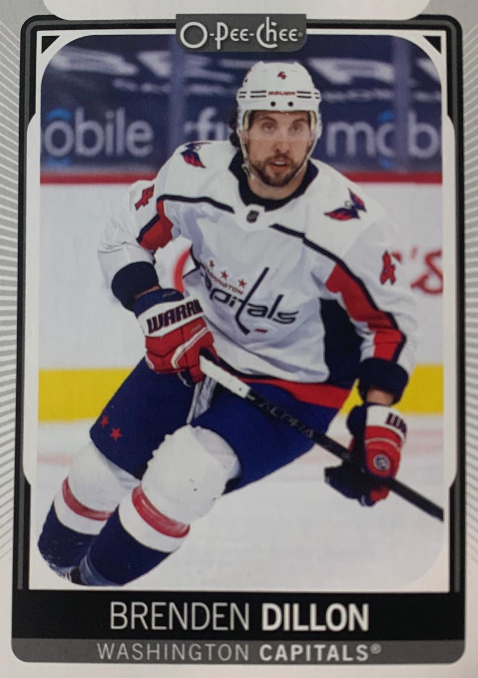 Хоккей. Карточка Brenden Dillon - Бренден Диллон Washington Capitals НХЛ/NHL
