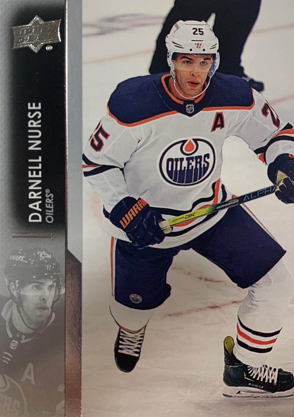 Хоккей. Карточка Darnell Nurse - Дарнелл Нерс Edmonton Oilers -Эдмонтон НХЛ/NHL