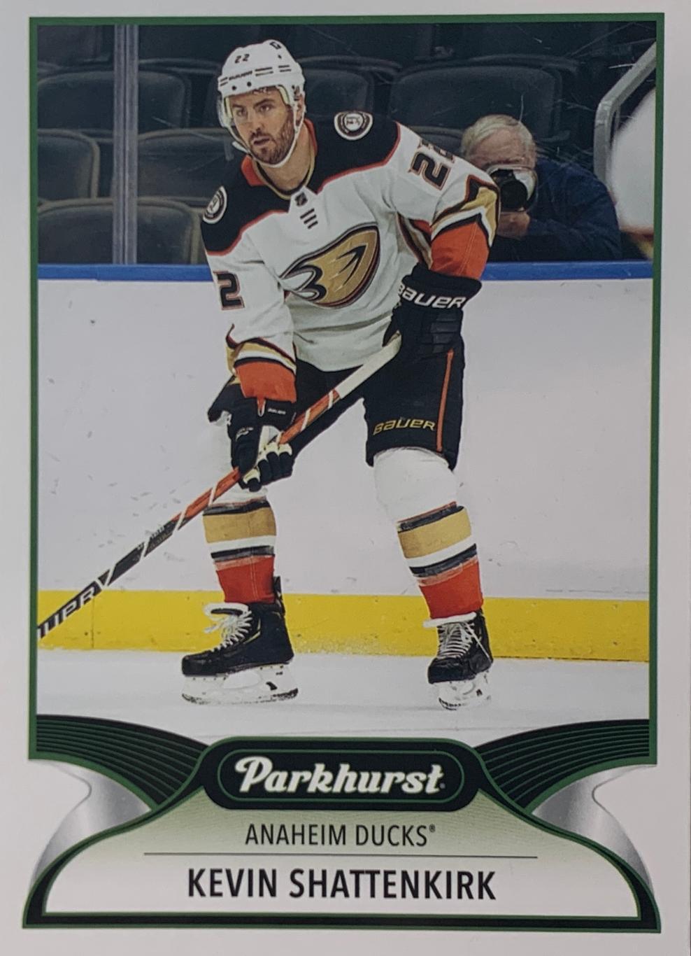 Хоккей Карточка Kevin Shattenkirk-Кевин Шаттенкирк Anaheim Ducks-Анахайм НХЛ/NHL