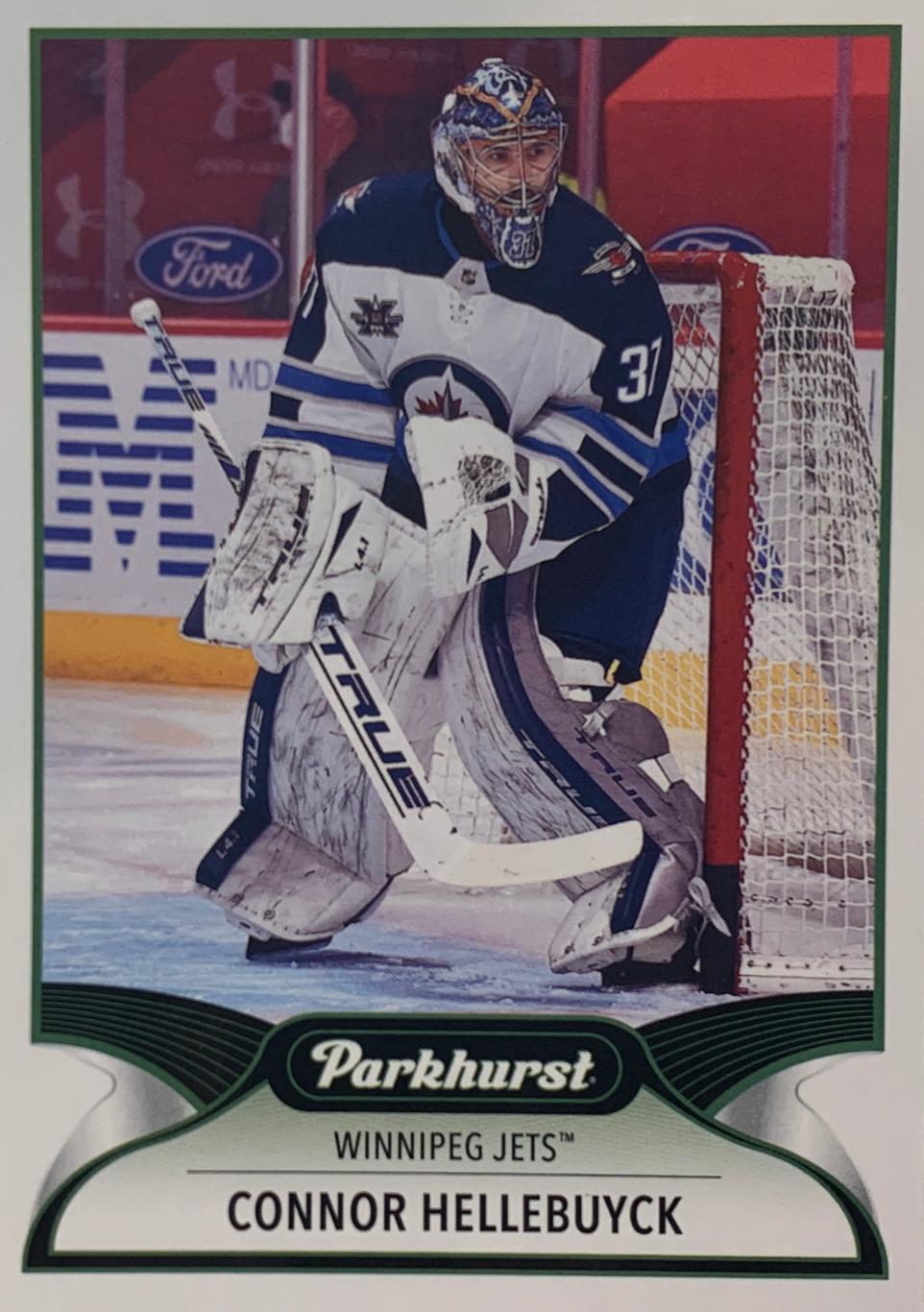Карточка Connor Hellebuyck- Коннор Хеллебак Winnipeg Jets-Виннипег Джетс NHL/НХЛ