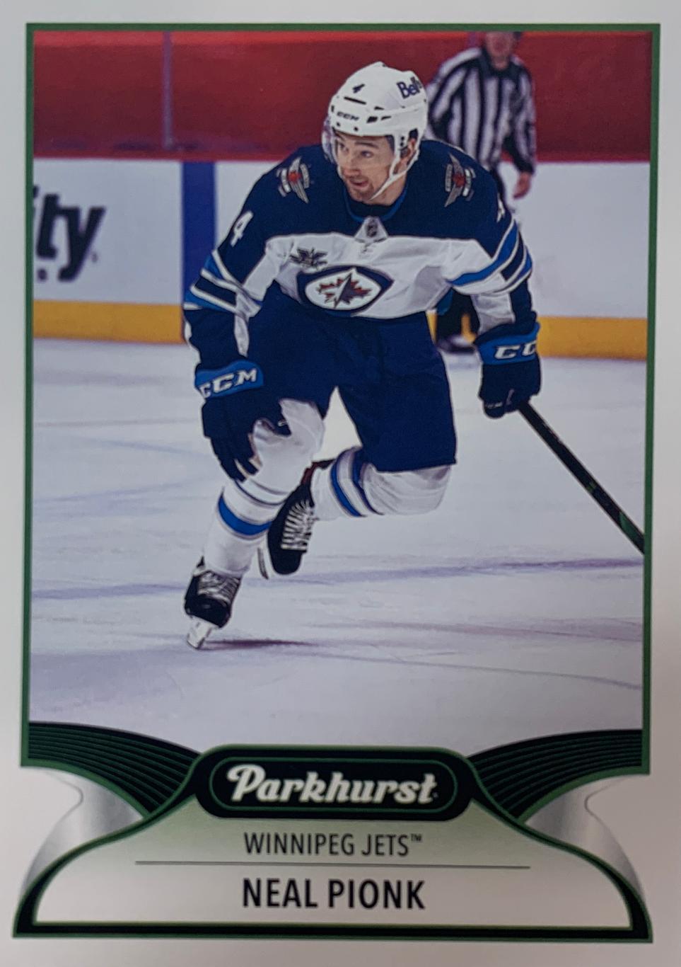 Хоккей. Карточка Neal Pionk - Нил Пионк Winnipeg Jets-Виннипег Джетс NHL/НХЛ
