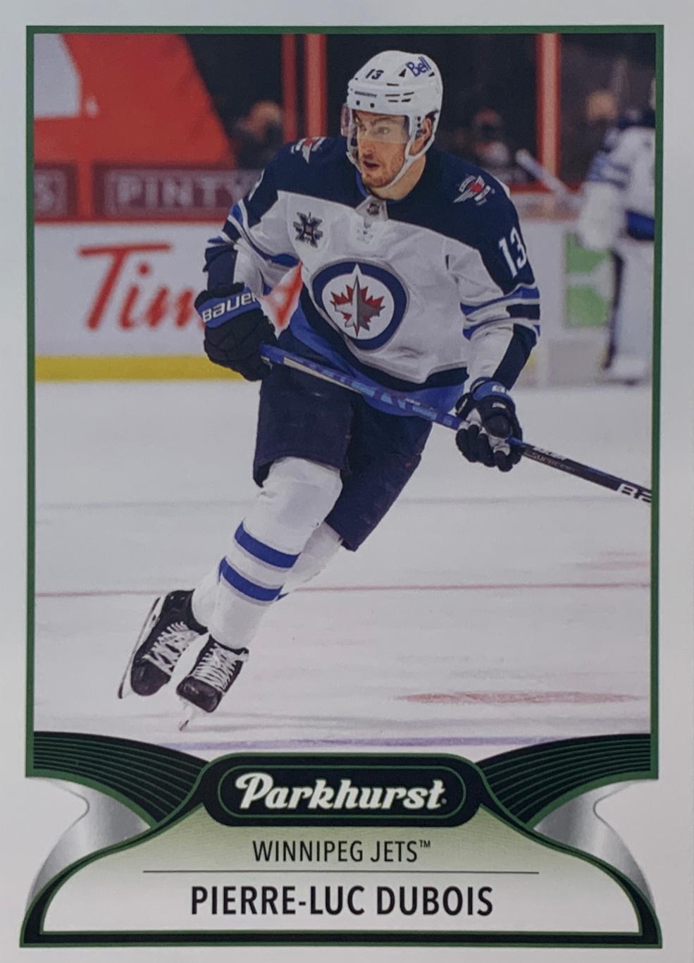 Хоккей. Карточка Pierre-Luc Dubois-Пьер-Люк Дюбуа Winnipeg Jets-Виннипег НХЛ/NHL