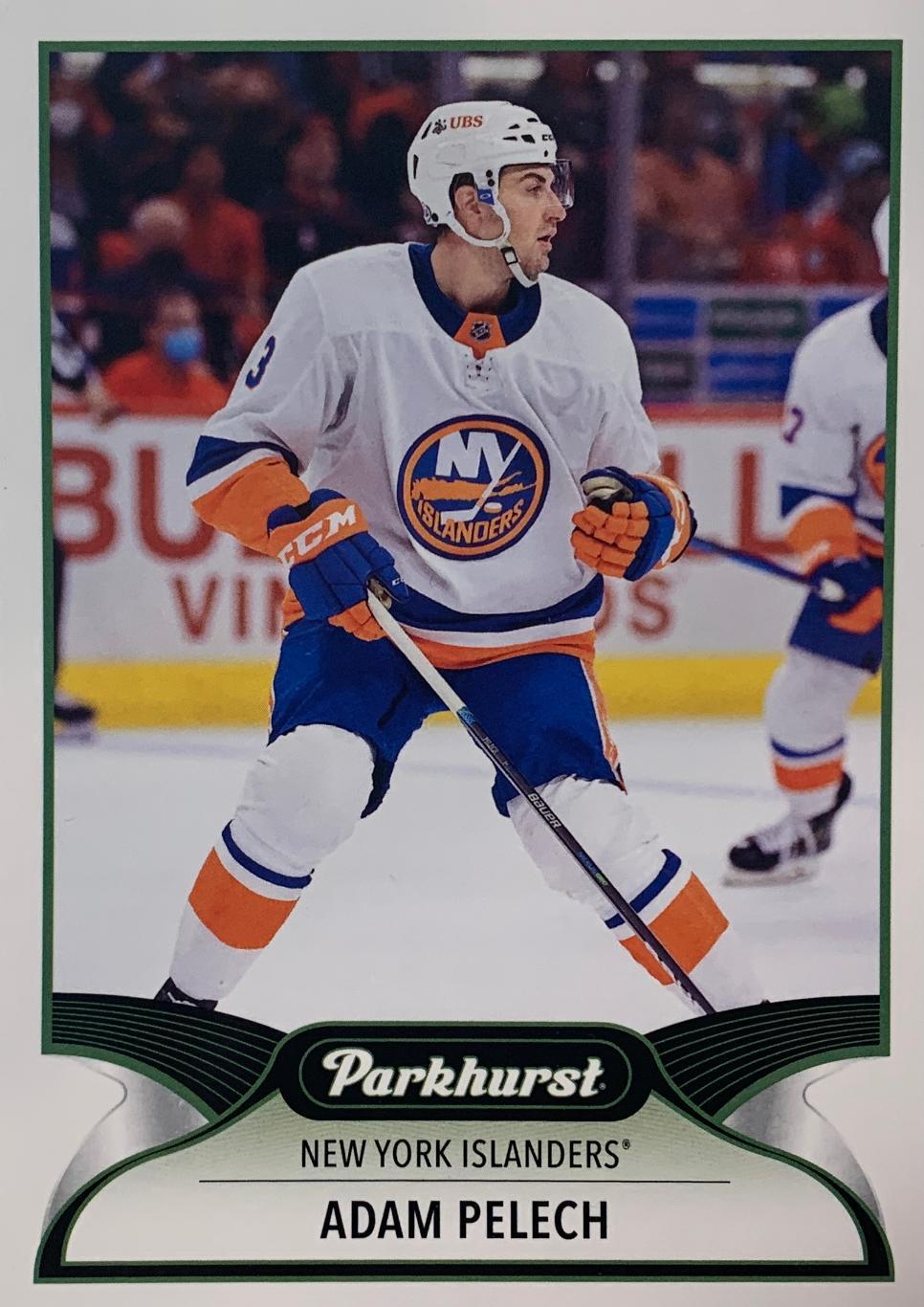 Хоккей. Карточка Adam Pelech - Адам Пелек New York Islanders - Айлендерс НХЛ/NHL