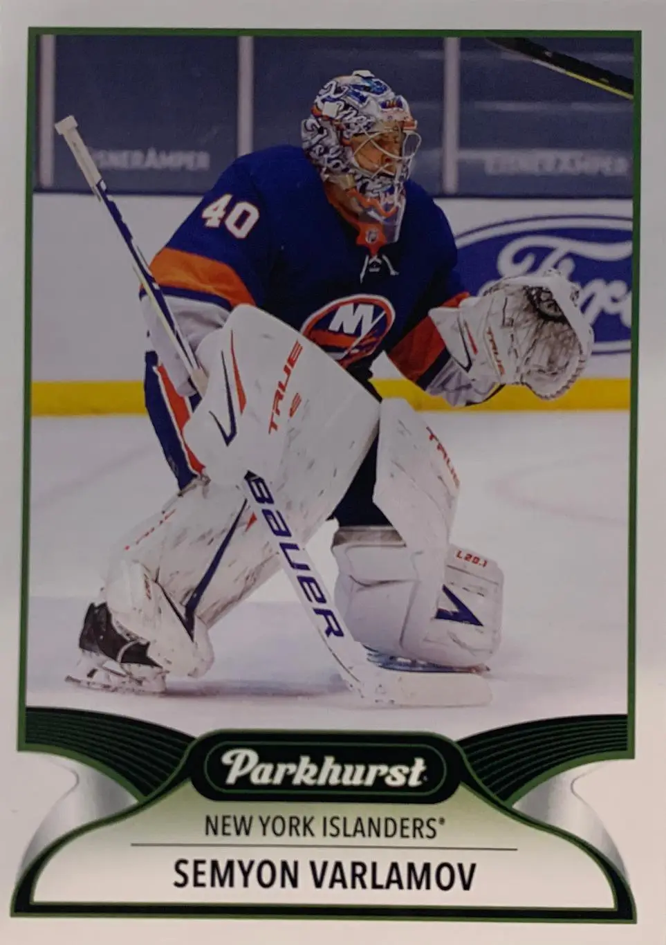 Хоккей. Карточка Семен Варламов Washington Capitals, Локомотив Ярославль НХЛ/NHL