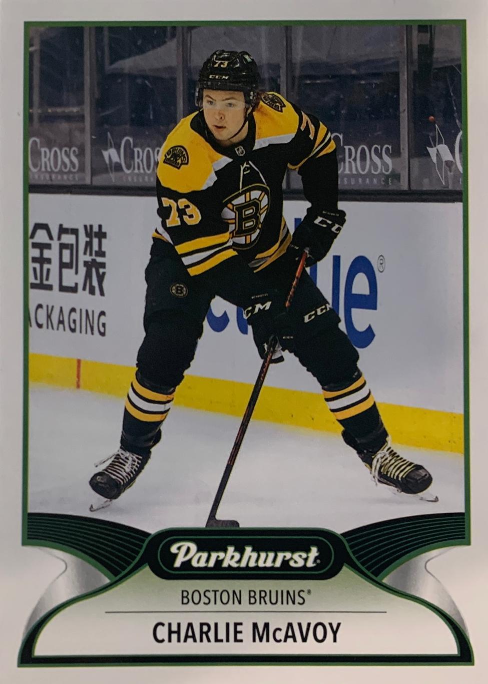 Хоккей. Карточка Charlie McAvoy - Чарли Макэвой Boston Bruins - Бостон НХЛ/NHL
