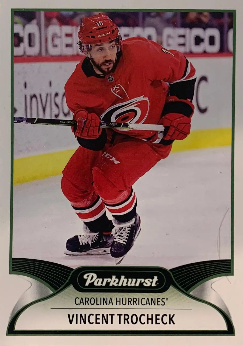 Карточка Vincent Trocheck -Винсент Трочек Carolina Hurricanes- Каролина НХЛ/NHL