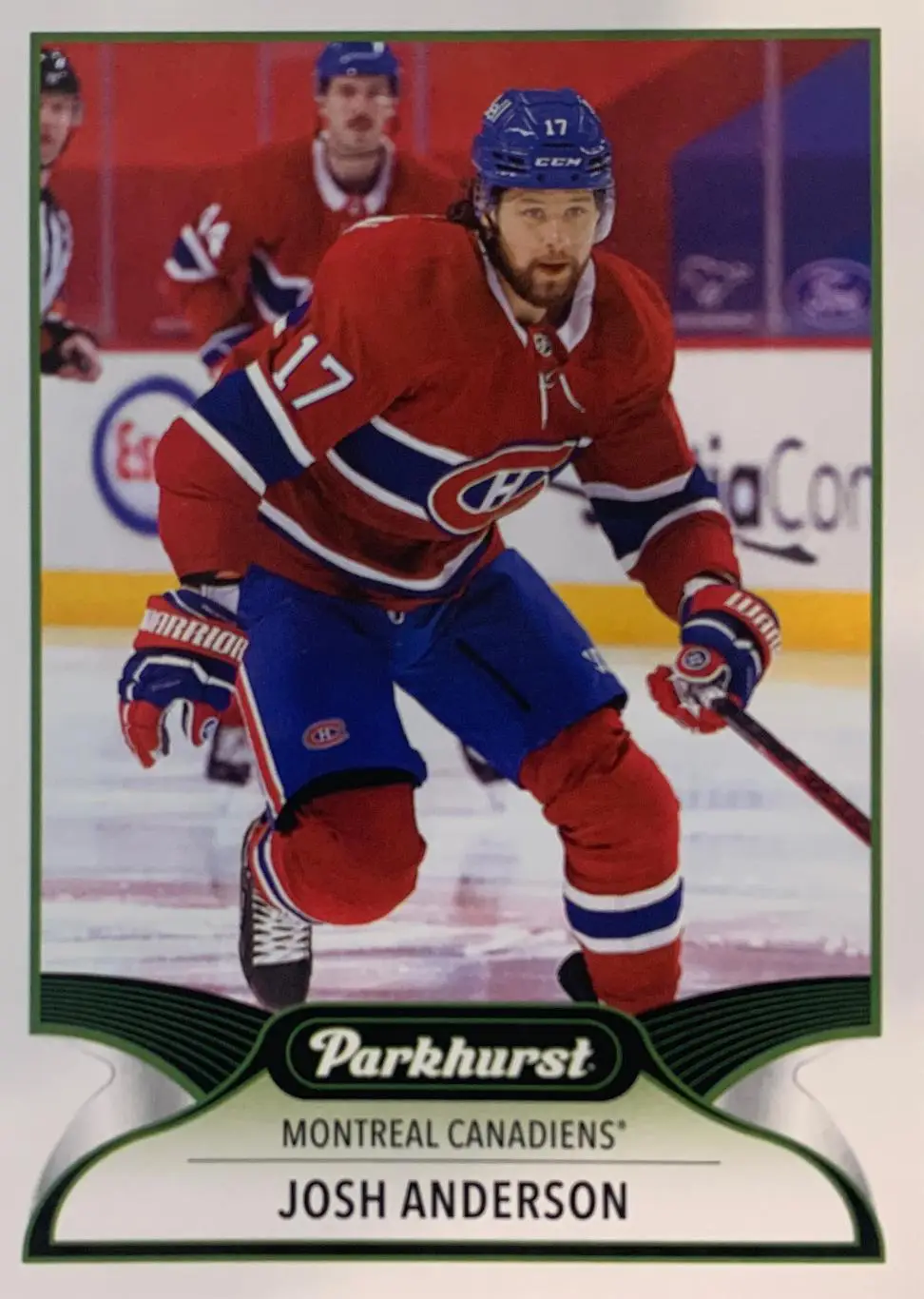 Хоккей. Карточка Josh Anderson-Джош Андерсон Montreal Canadiens-Монреаль НХЛ/NHL