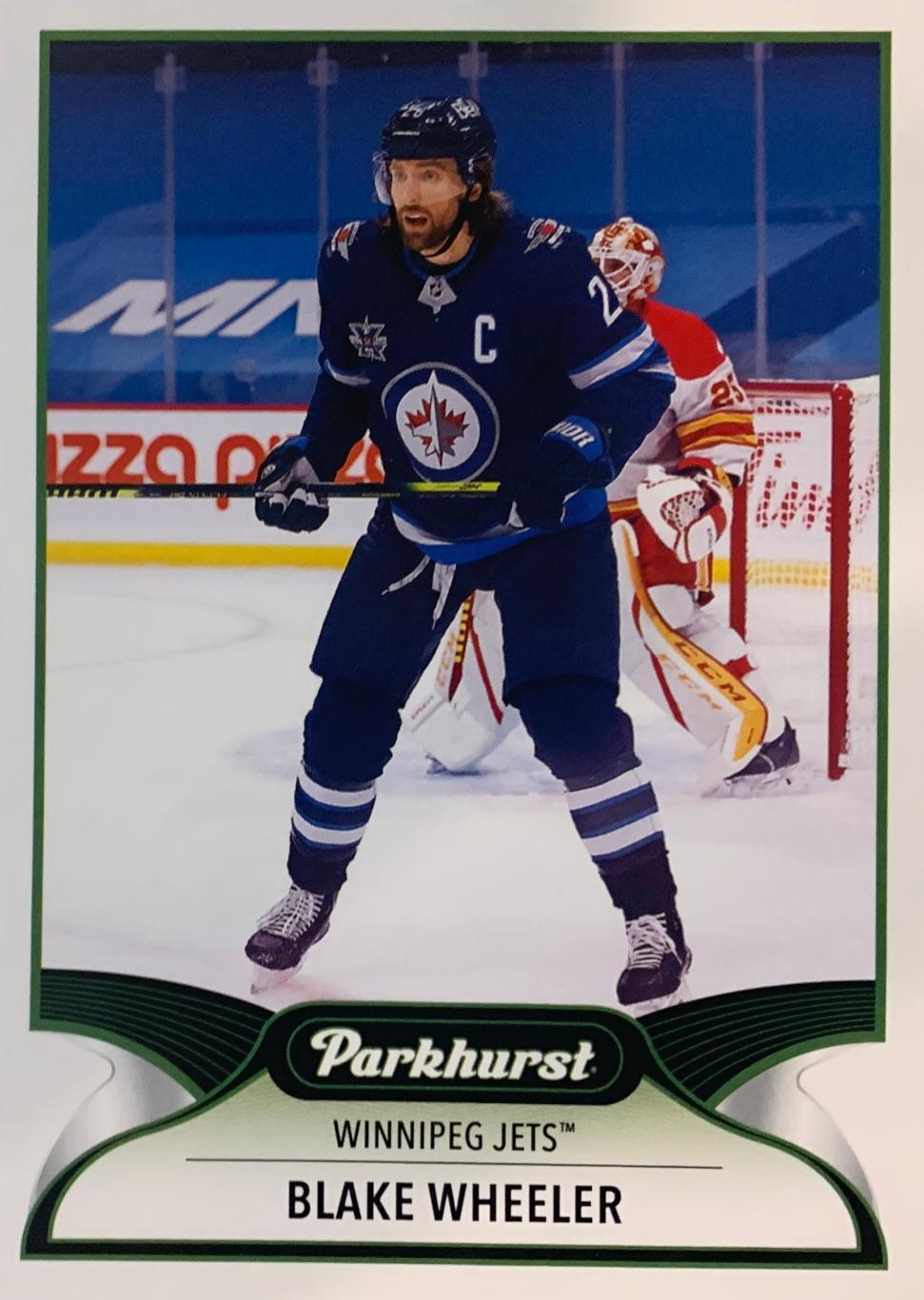 Хоккей. Карточка Blake Wheeler -Блейк Уилер Winnipeg Jets-Виннипег Джетс НХЛ/NHL