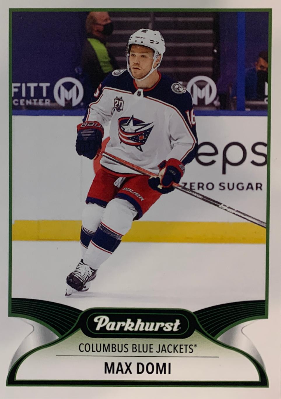 Хоккей. Карточка Max Domi - Макс Доми (Columbus Blue Jackets - Коламбус) НХЛ/NHL