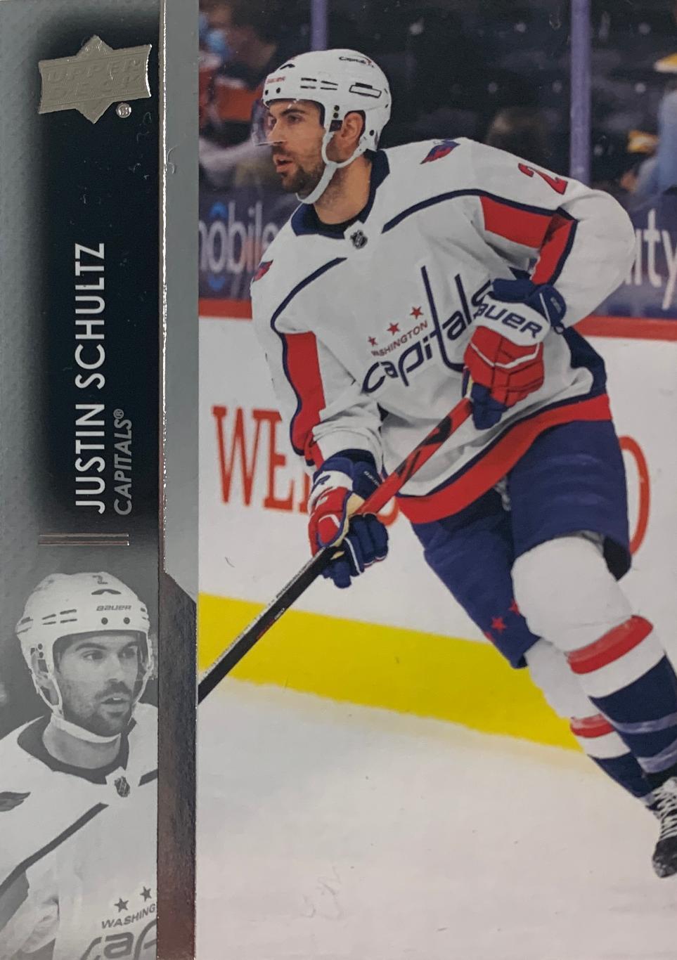 Хоккей.Карточка Justin Schultz - Джастин Шульц Washington Capitals НХЛ/NHL