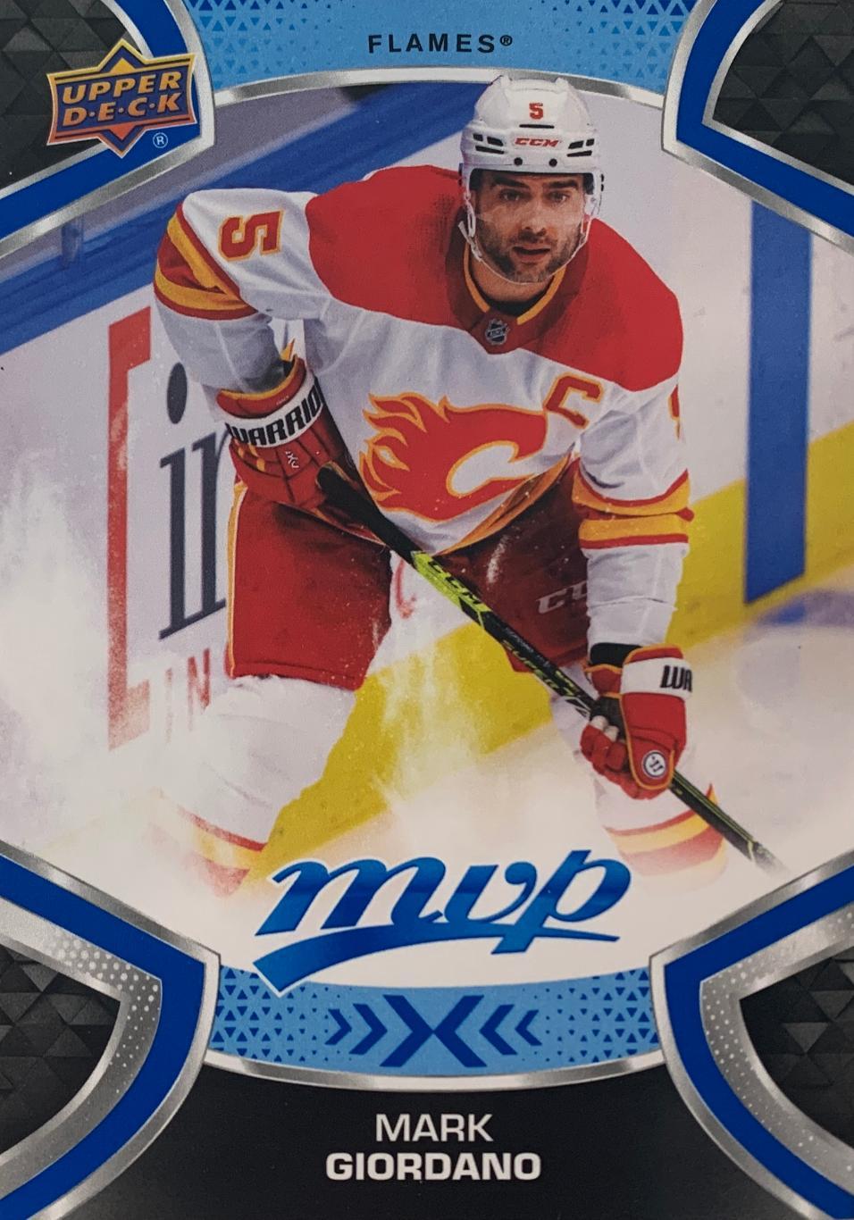 Карточка Mark Giordano - Марк Джиордано Calgary Flames, Динамо Москва НХЛ/NHL