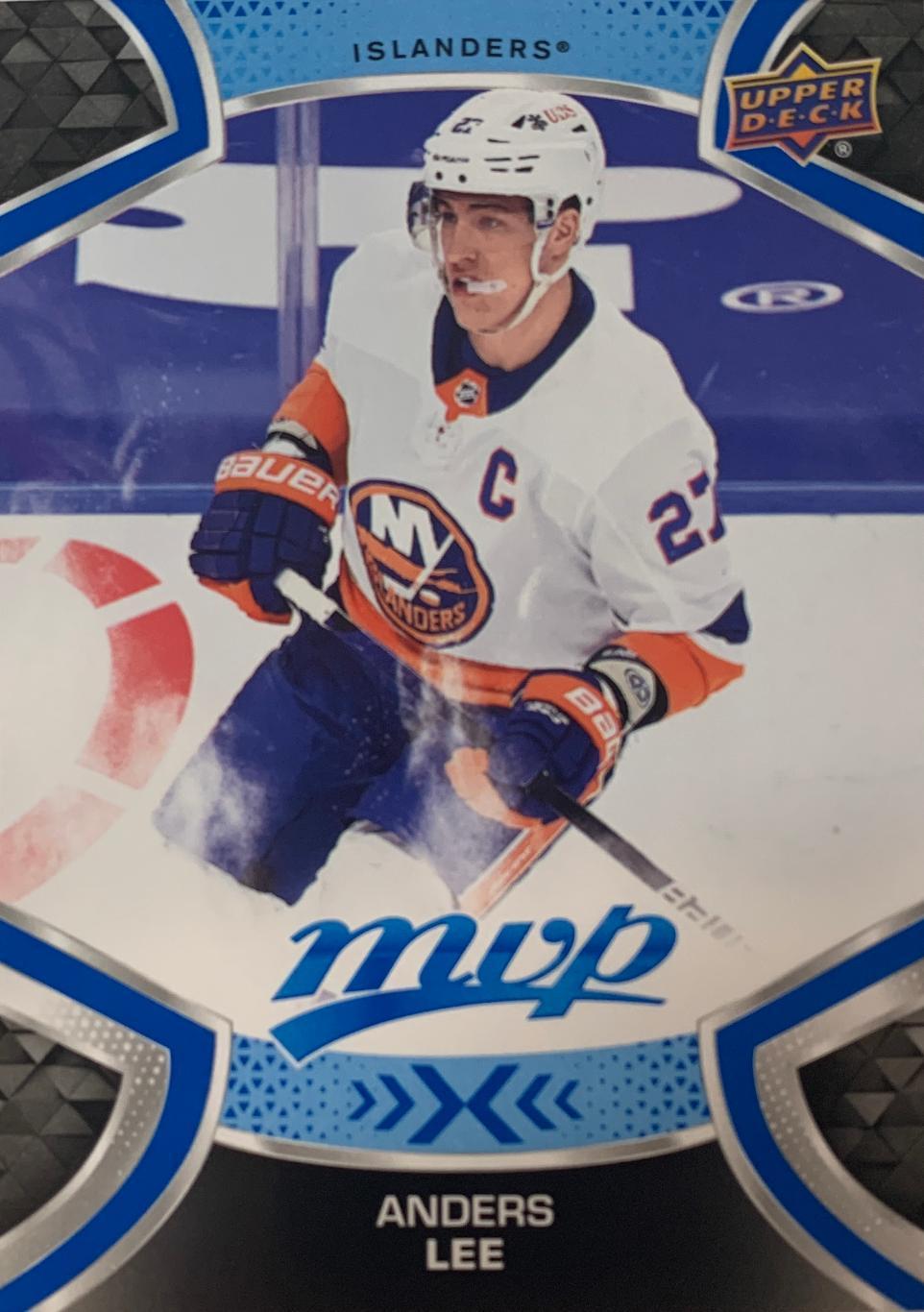 Хоккей. Карточка Anders Lee-Андерс Ли New York Islanders - Айлендерс НХЛ/NHL