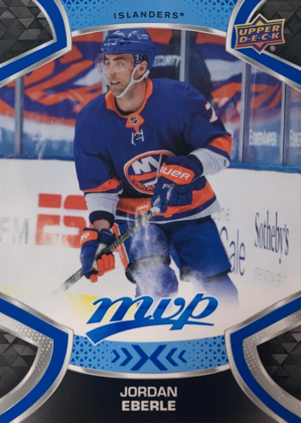 Хоккей Карточка Jordan Eberle-Джордан Эберле New York Islanders-Нью-Йорк НХЛ/NHL