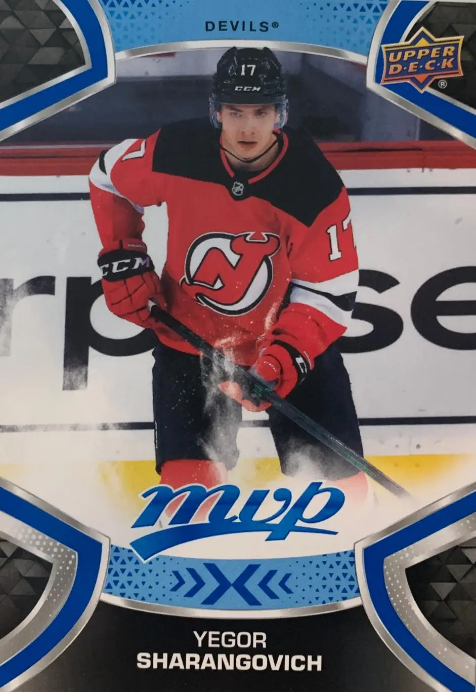 Карточка Егор Шарангович New Jersey Devils-Нью-Джерси Девилз, МинскНХЛ/NHL