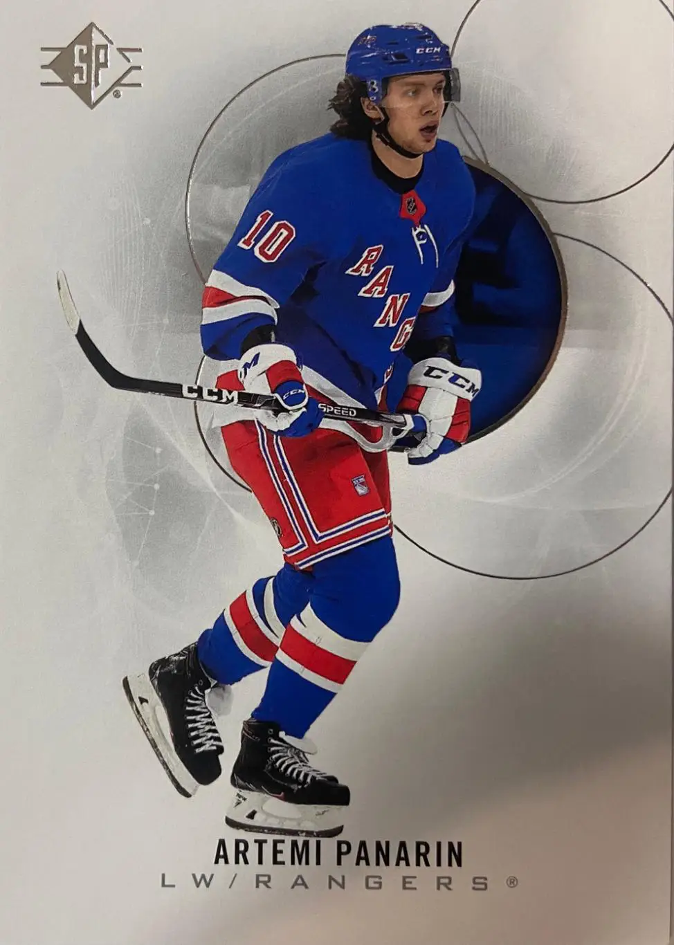 Хоккей. Карточка Артемий Панарин New York Rangers, Витязь, СКА, Ак Барс НХЛ, КХЛ