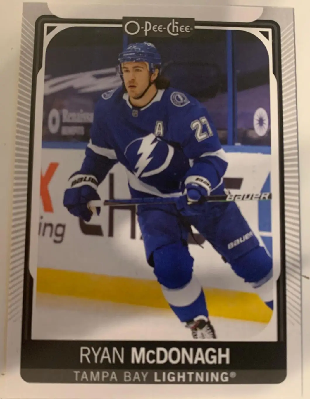 Хоккей Карточка Ryan McDonagh -Райан Макдона Tampa Bay Lightning - Тампа-Бэй НХЛ