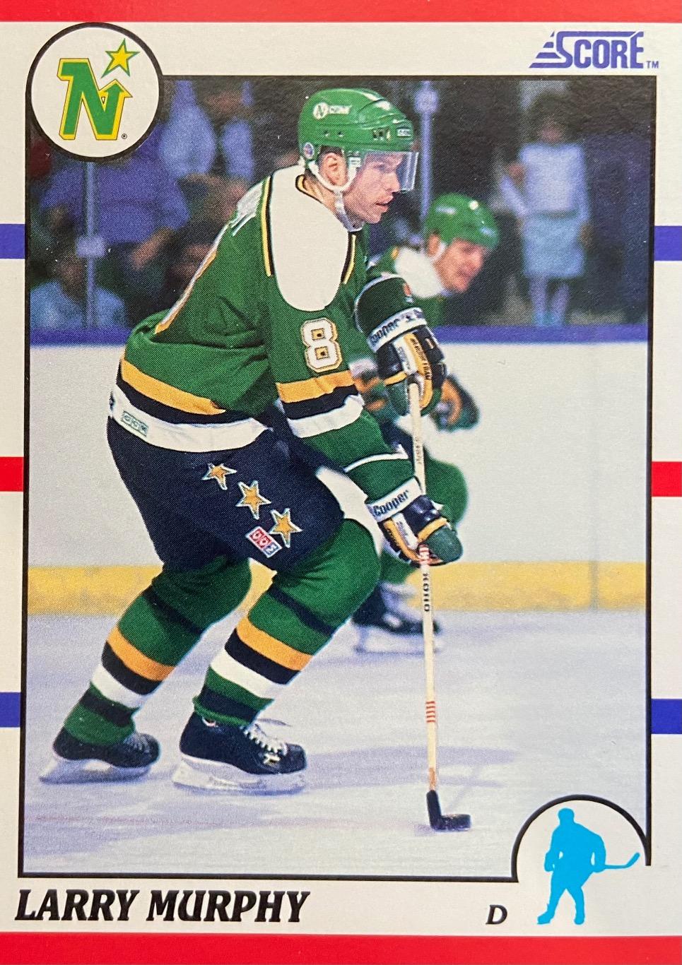 Хоккей Карточка Larry Murphy-Лэрри Мерфи Minnesota North Stars-Миннесота НХЛ/NHL