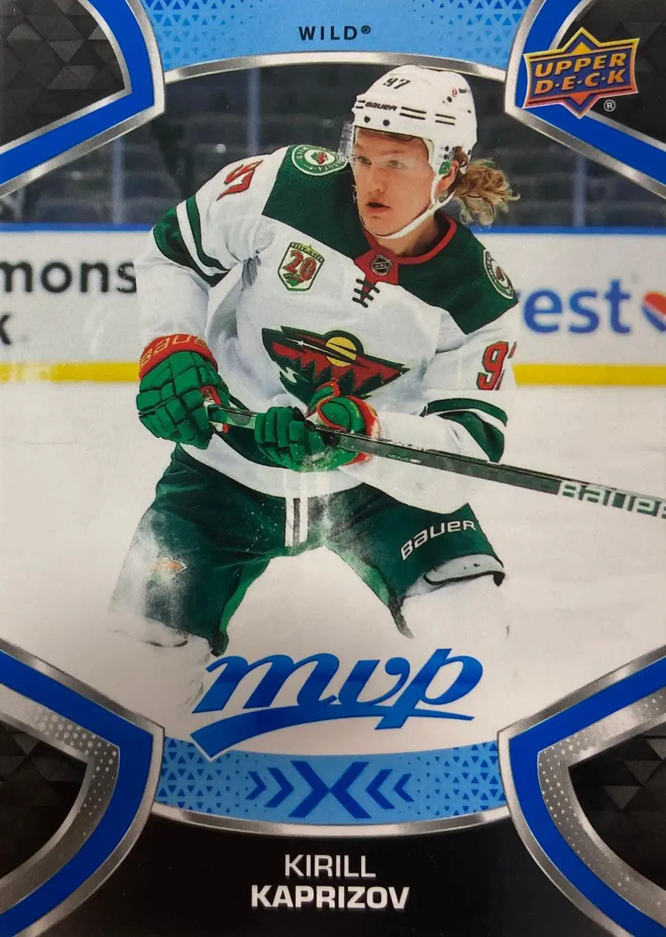 Карточка. Кирилл Капризов Minnesota Wild-Миннесота, ЦСКА, Салават Юлаев НХЛ/КХЛ