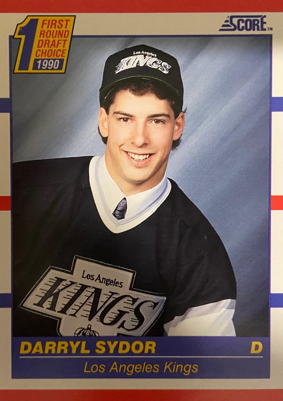 Хоккей Карточка Darryl Sydor-Дэррил Сидор Los Angeles Kings-Лос-Анджелес НХЛ/NHL